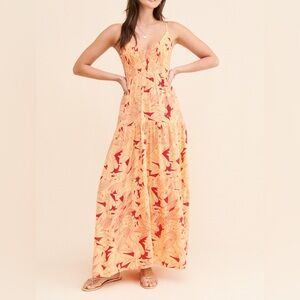 Lusana Thea Maxi Dress Size 6